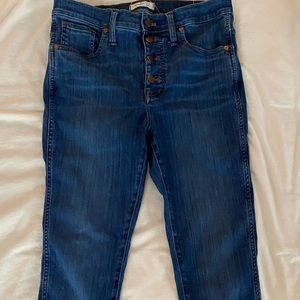 Madewell High Rise skinny jeans